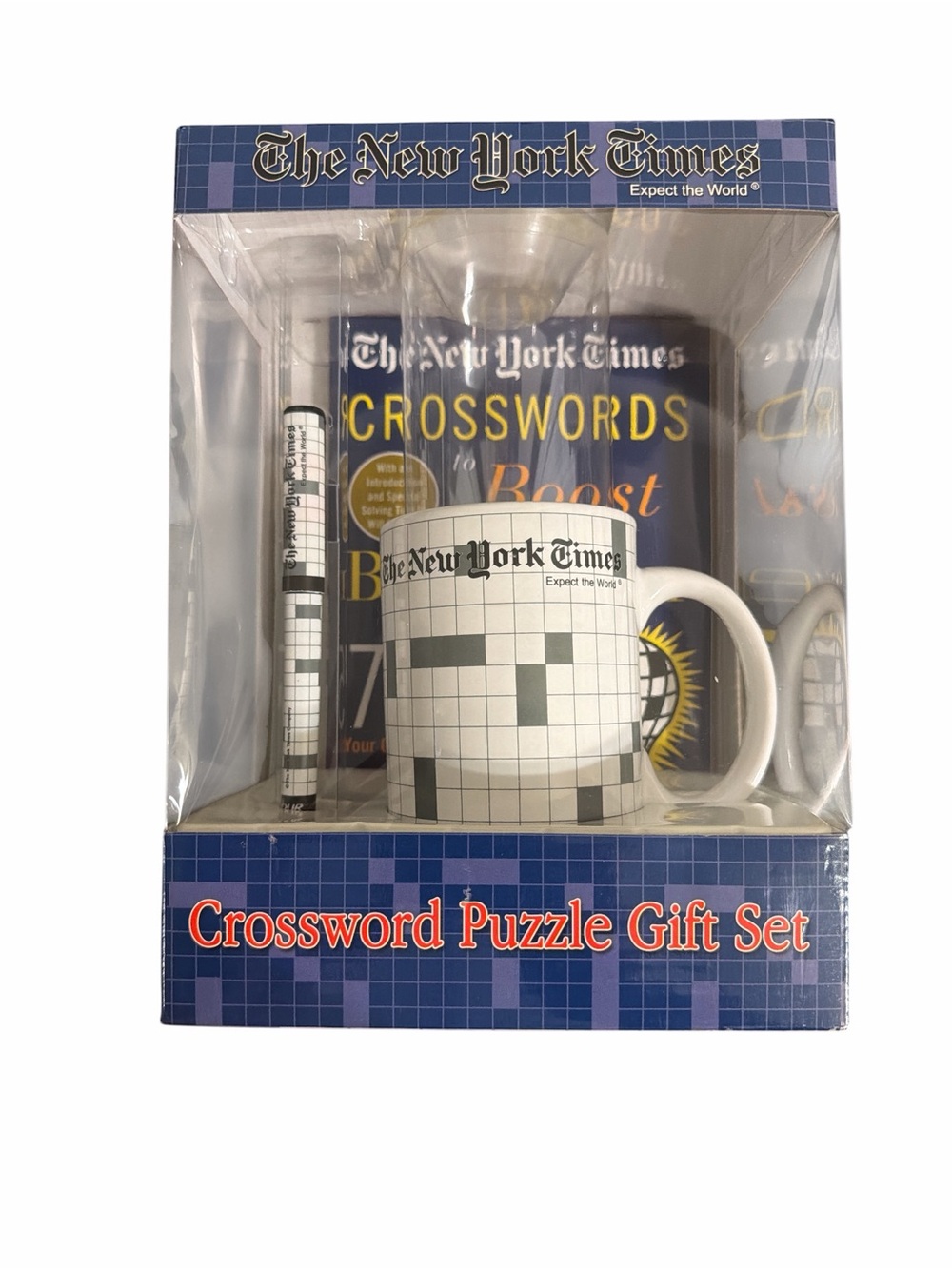 New York Times Crossword puzzle Gift Set From 2004 Rare Set